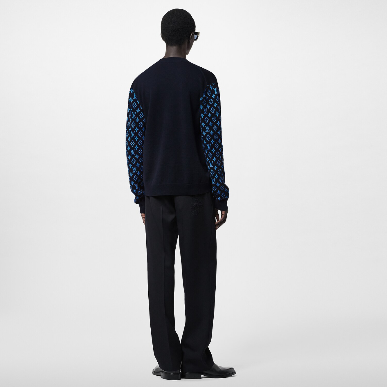 Louis Vuitton Monogram Cashmere Mix Cardigan